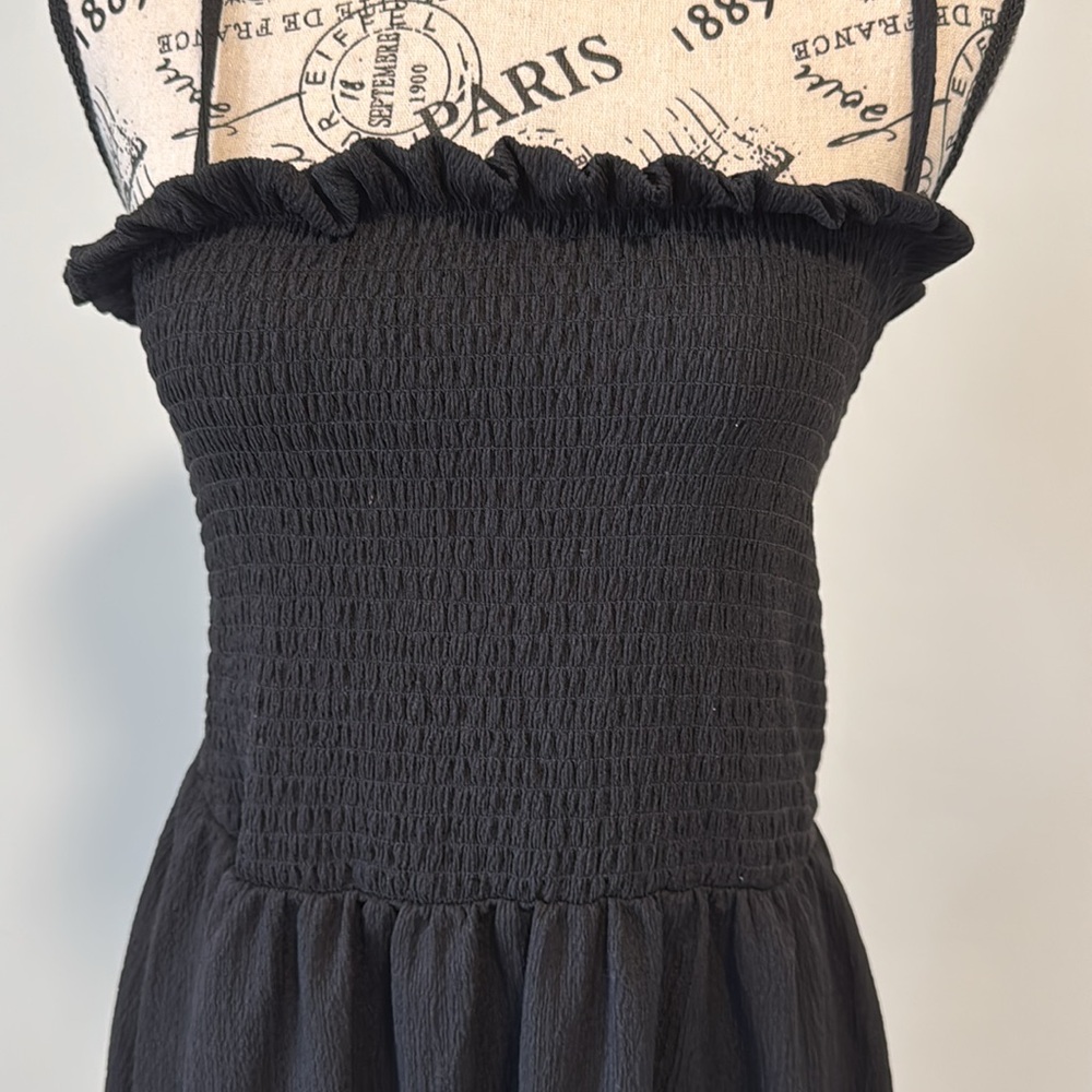 Black Midi Dress - Picture 2 of 4
